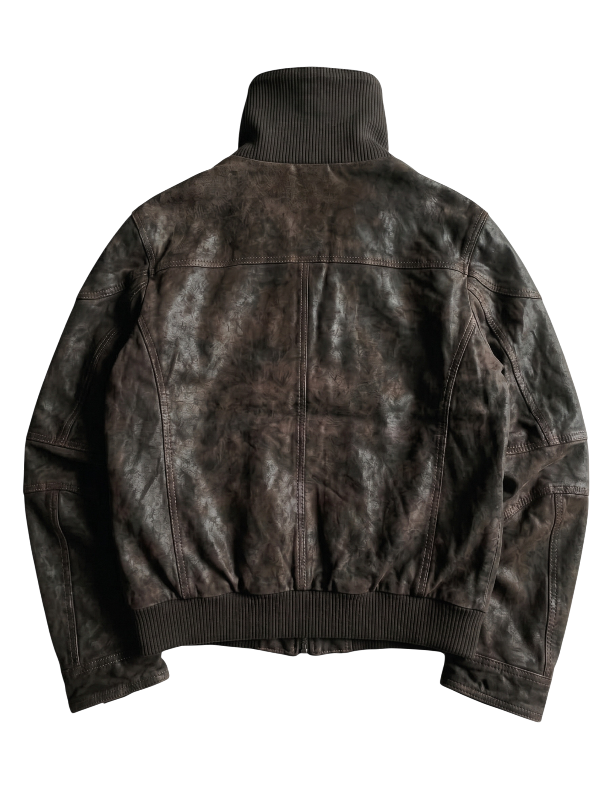 High-Neck Bomber Jacket back