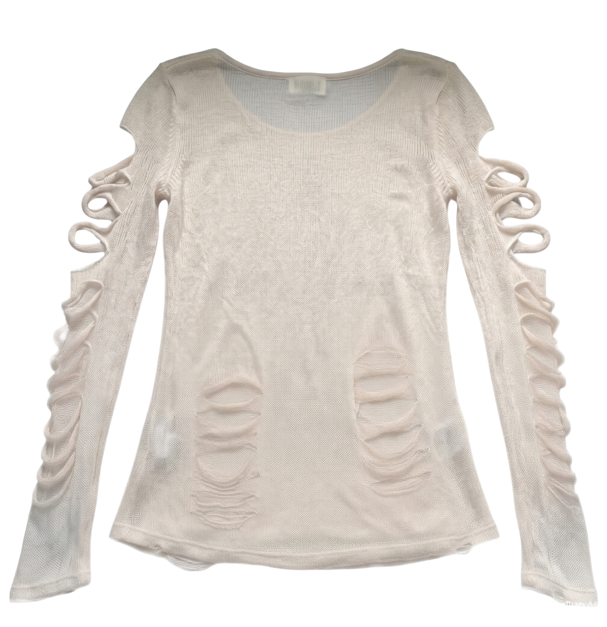 Ribbed Graphic Longsleeve back