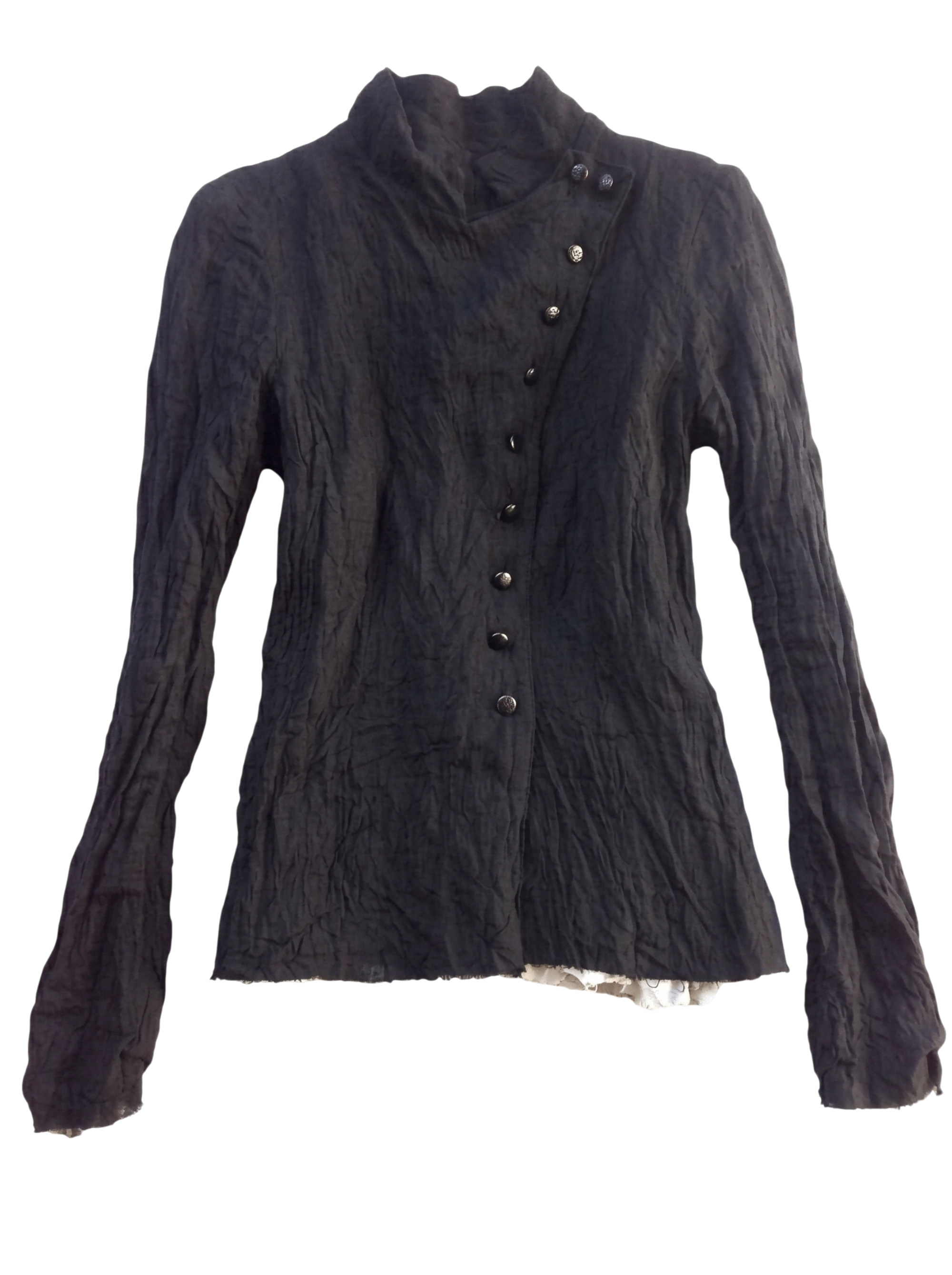 Crinkled Avant-Garde Jacket
