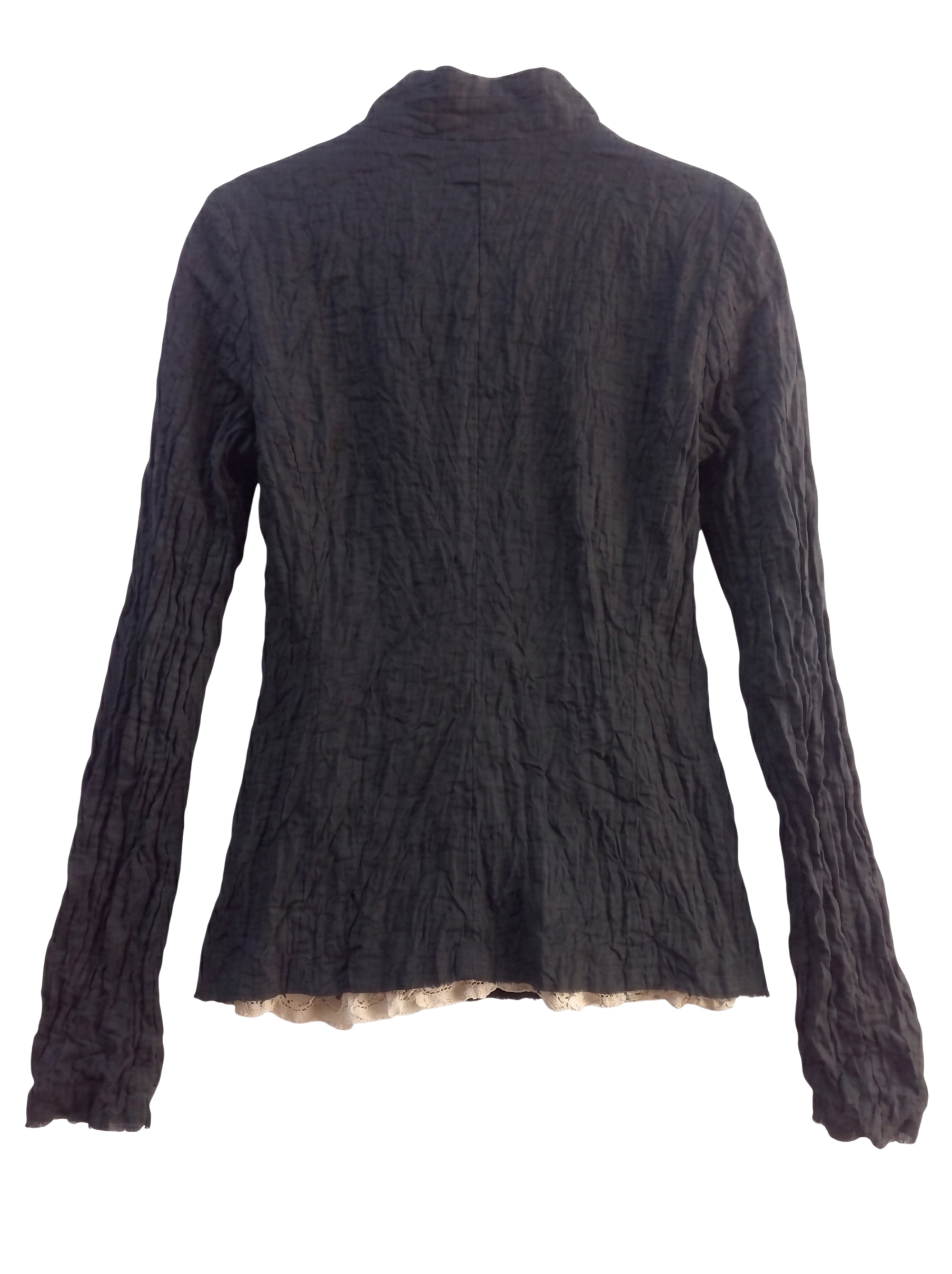 Crinkled Avant-Garde Jacket back