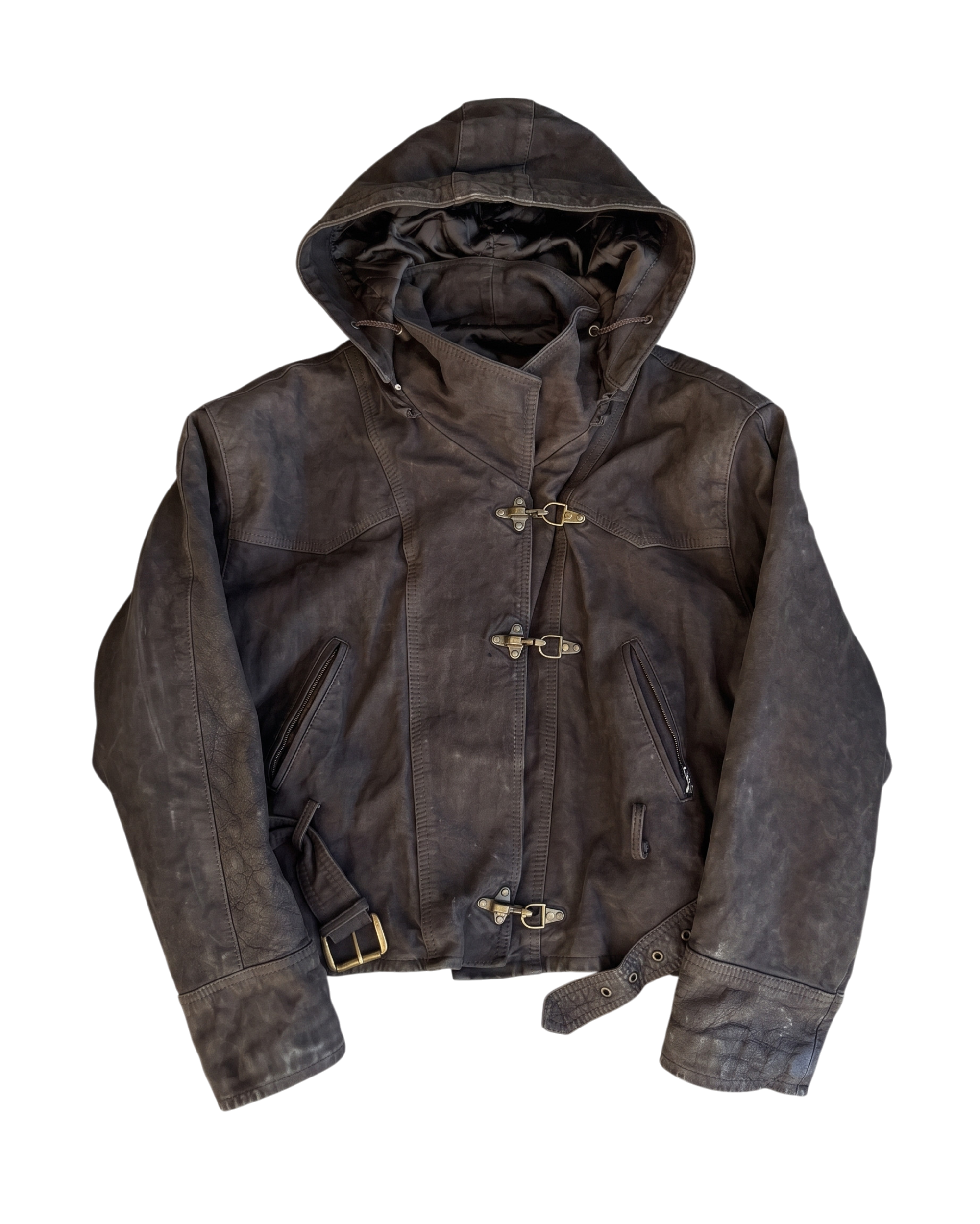 Buckle Moto Jacket