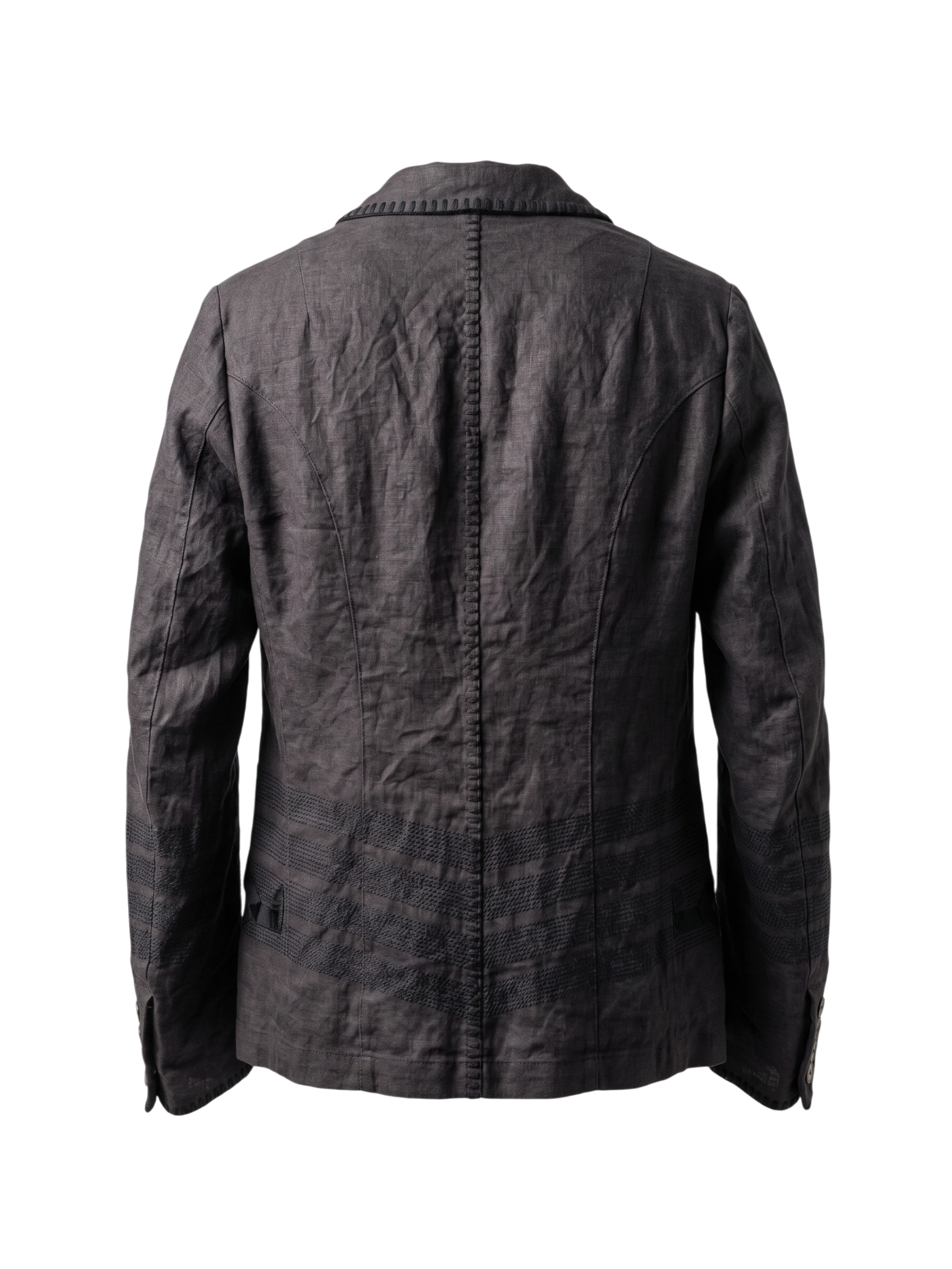 Layered Blazer back
