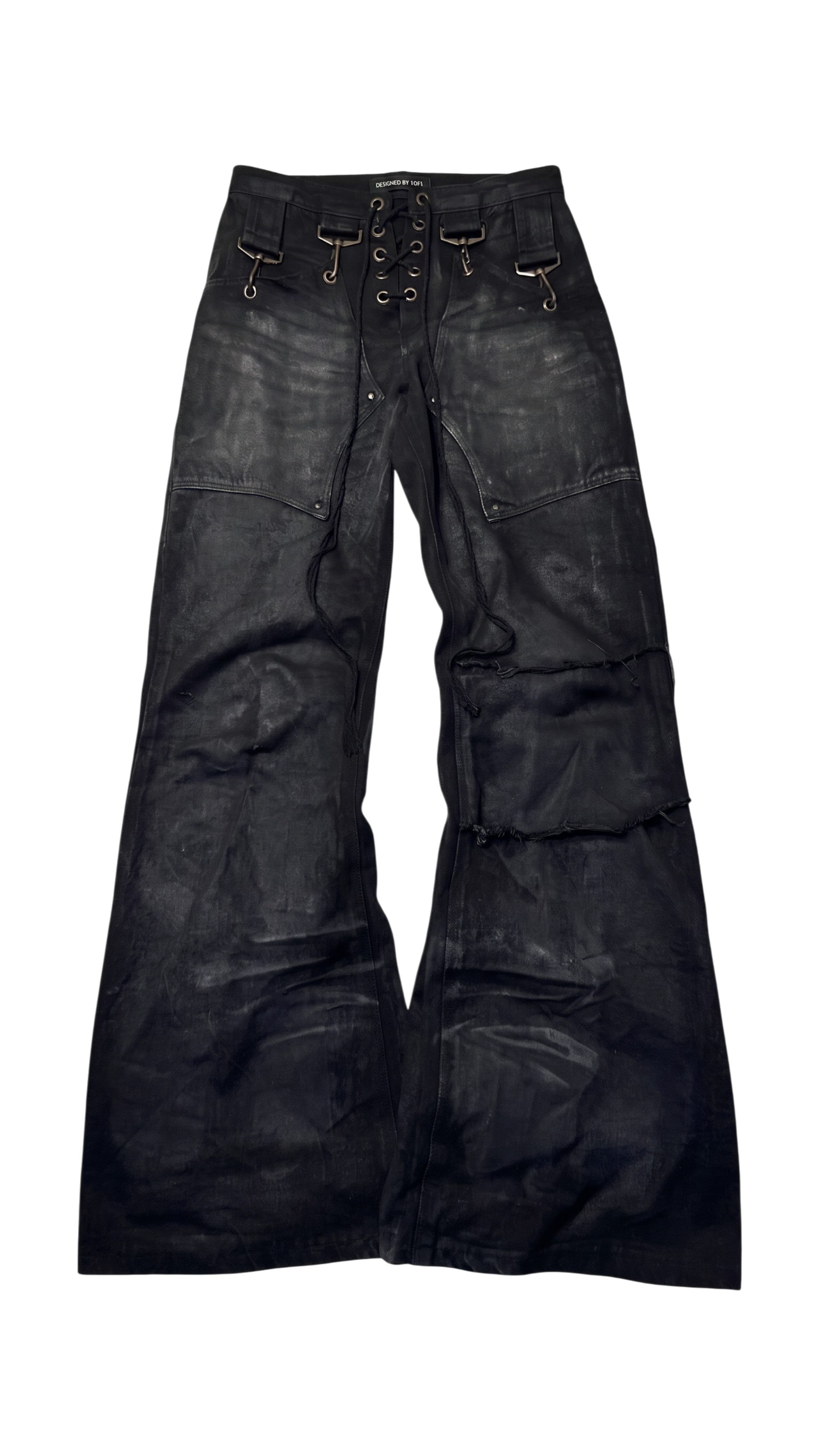 acrylic bootcuts jeans